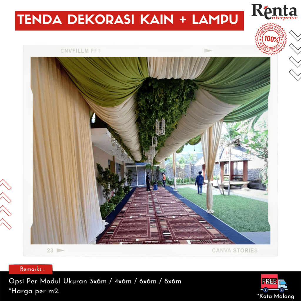 Tenda & Dekorasi Kain Arsip Renta Enterprise