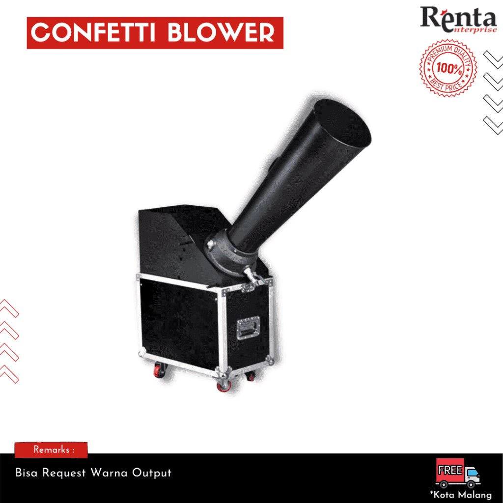 Rental dan SewaConfetti Blower di Malang Jawa Timur Renta Enterprise