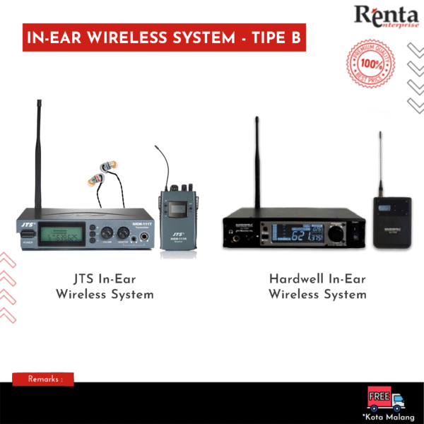 In-Ear Wireless System - Tipe B